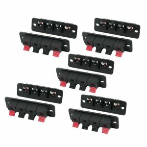 Buy cheap Right Angel Speaker Terminal Clip Connector 4 Positions Audio Cable Push Button from wholesalers