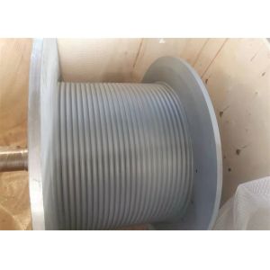 1-150 Mm Groove Pitch Grooved Winch Drum for 10-10000 M Rope Length in Heavy