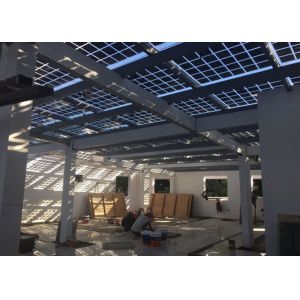 Innovative Facade Design And Engineering BIPV Transparent Glass Solar Panel