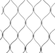 Flexible Stainless Steel Cable Mesh , Stainless Steel Aviary Mesh For Bird Zoo