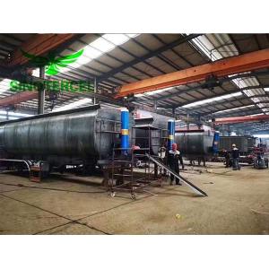 Tri Axle Fuel Tanker Semi Trailer 50 Tons - 80 Tons Semi Tanker