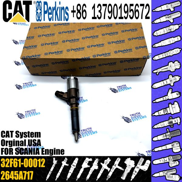 Excavator engine parts for Caterpillar CAT C4.2 engine fuel injector 32F61-00060
