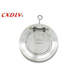Cheap DN200 8&quot; Spring Load Swing Check Valve Stainless Steel Metal Seat CE Certificated for sale