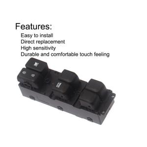 Front LH Hyundai Electric Window Switch For Kia Pride Forte With Four Open