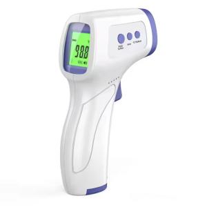 Cheap Digital Body Infrared Thermometer DC 3V With Fever Alarm And Data Storage for sale