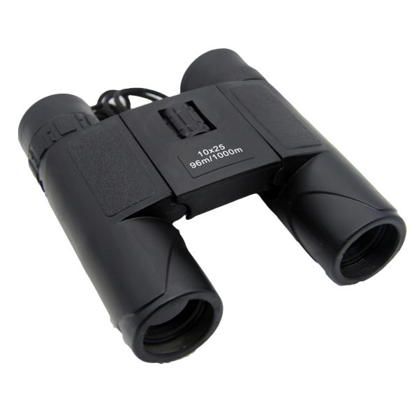 10x Magnification Lightweight Travel Binoculars 10.5mm Eye Relief One Year