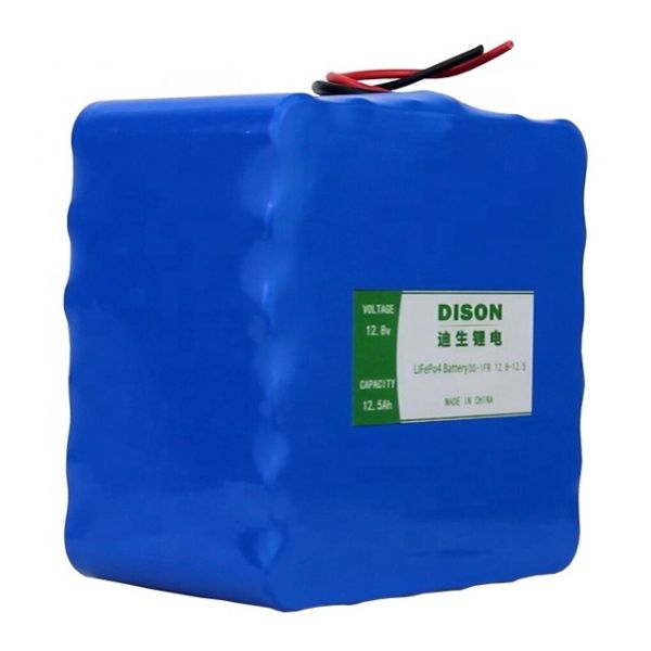 Low temperature 12.8V 12.5Ah 160Wh LiFePo4 Lithium Ion Phosphate Battery Pack
