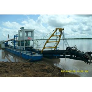 8 Inches Portable Hydraulic River Sand Dredging Ships Pump Cutter Sution Dredger