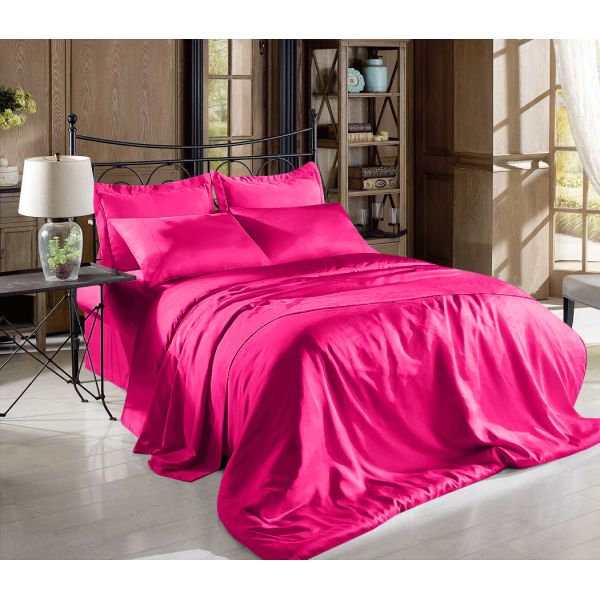 Luxurious Satin Fitted Sheet Queen Hypoallergenic Queen Bed Satin Sheets Set