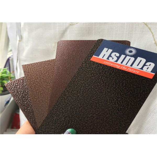 Quality Hammertone Effect Epoxy Polyester Powder Coating Paint Providing Excellent Toughness wholesale