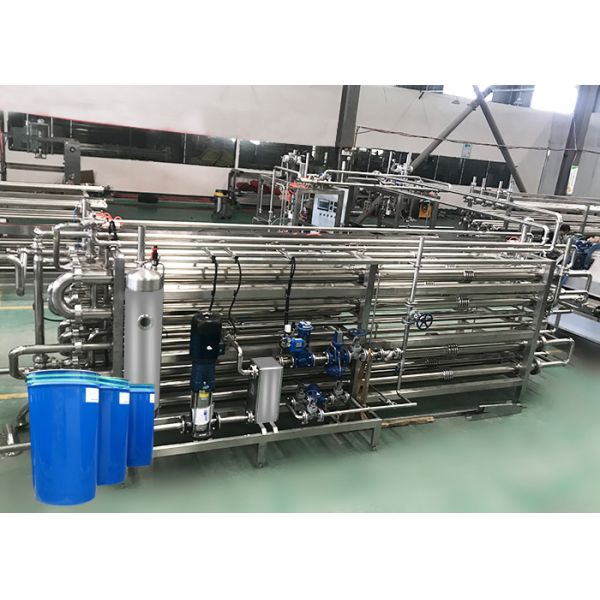 Quality Eco Friendly Pasteurizing UHT Sterilizer Machine Complete Processing Line wholesale