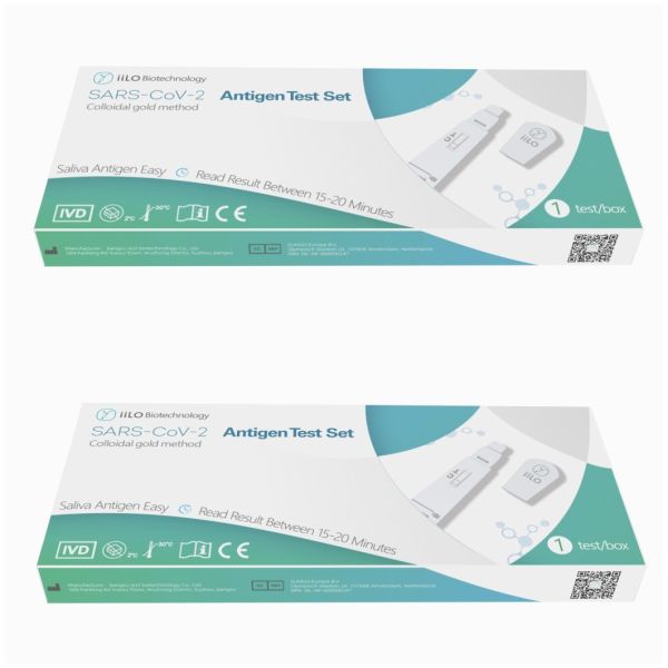 iiLO 120mm SARS-CoV-2 Rapid Antigen Test Kit For Home 1 Piece