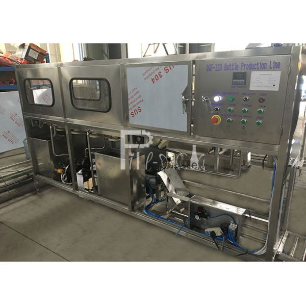 1.75KW 100 Bottles Per Hour 3 Gallon Filling Machine