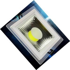 5w/10w/15w/25w Square Version COB Down Light with Aluminum Housing and Glass