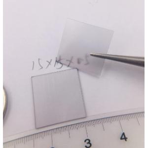 MPCVD Rough Square Cvd Diamond Wafers Diamond Plates 14x14x0.4mm Optica Grade