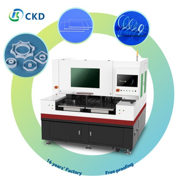 150W ±0.01mm Precision Glass Laser Cutter Machine With 1G Acceleration And Low