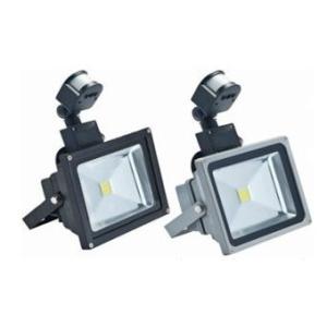 China Out door used waterproof led flood light with sensor ce&rohs approved on sale