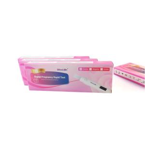 ISO13485 Medical Pregnancy One Step Hcg Test Rapid Self Test Kit By Lay Person