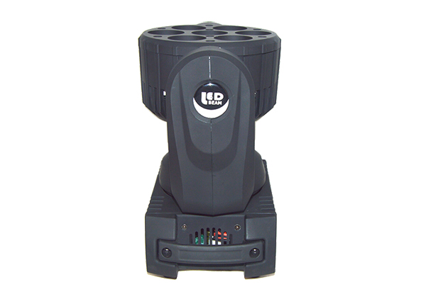 7 X 10 Watt OSRAM 15 Channel Led Moving Head Wash Light For Dj Lighting