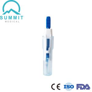 China 30G 1.5mm Safety Blood Lancet with Auto Retractable Lancet Needle on sale
