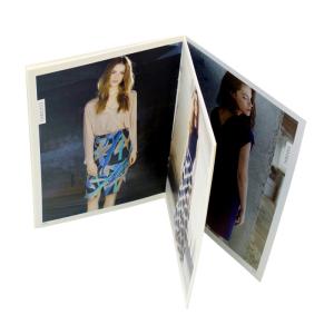 Tri Fold Custom Postcard Printing CMYK High Beauty Visual Sense Multi Functional