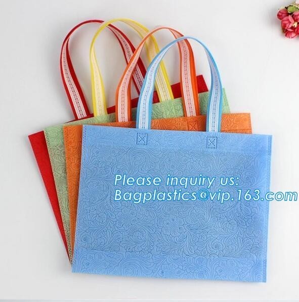 Quality Customized Non Woven Shopping Bag Logo Printing Non Woven Bag With Tote, fashion custom non woven bag pp non woven bag n wholesale