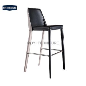 Modern Folded No Leather Barstools Custom Elegant Luxury Design Barstool