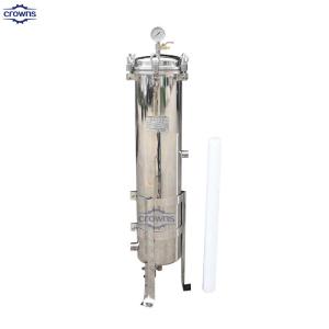 Industrial Filter Housing Stainless Steel 316 Juice Filter 1 Micron Absolute PES