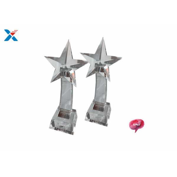 Eco Friendly Acrylic Shapes Craft Trophy Souvenir Awards Prize Cup With