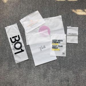 Custom 100% Biodegradable Plastic Recycled Frosted Matte Clothes Ziplock Bag Eva