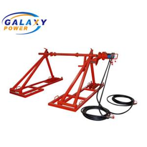 80kN Hydraulic Lifting Drum Stand Overhead Line Transmission Tool
