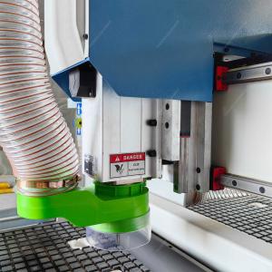 1700KG Weight Wood Carving CNC Router with Horizontal Boring and Drilling