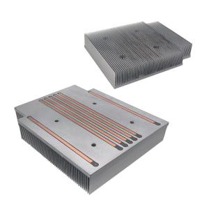 100mm Custom OEM Heatsink With Heat Pipe Soldered With Aluminum Fin