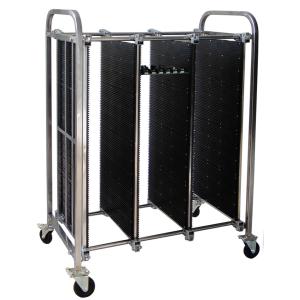PCB Circulation ESD Trolley Handle Adjustable Customized ESD PCB Storage Circulation Trolley Cart