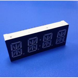 High Brightness 14 Segment Alphanumeric Display White 4 Digit 0.54 Inch For STB