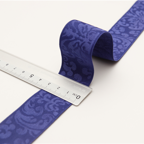 Nylon Webbing Woven Knitted Jacquard Soft Elastic Band For Underwear Bra Shorts Waistband Belt