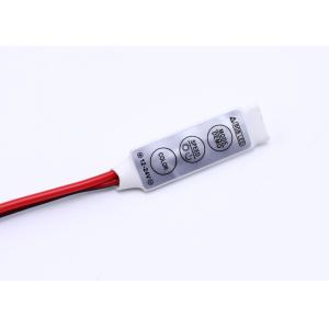 Mini Streaming LED Monochrome Controller RF Wireless Remote Control 12V White