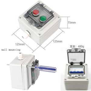 Wall Electric Enclosure Plastic Switch Circuit breaker Box IP67 Waterproof