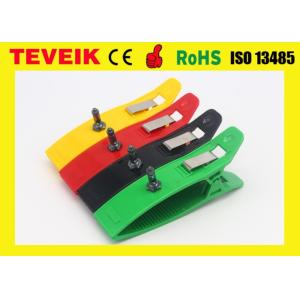 China Multi Purpose Limb ECG Electrode For Adult , Silver Chloride Plated Copper electrode,with stainless steel material on sale