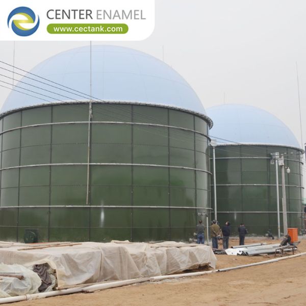 Quality Double Membrane Biogas Holder for a Food Processing Plant: Stores Biogas Generated from Treating Food Waste and Effluent wholesale