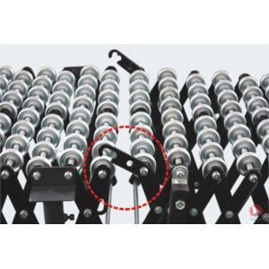 Flexible Extendable Gravity Steel Skate Wheel Conveyor