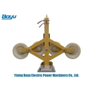 Transmission Line Stringing Tools Aluminum String Cable Pulling Pulley