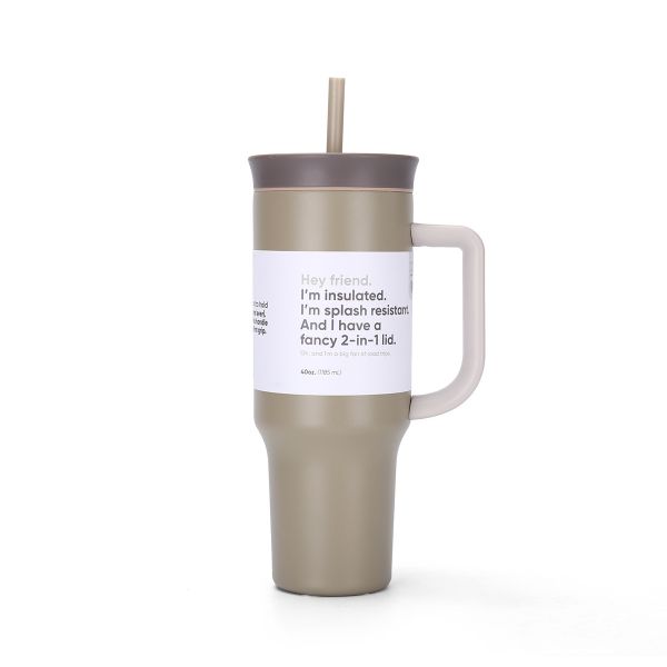 304 Stainless Steel Portable Water Cup For Camping Children Smoothie Drinking