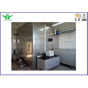 3 Metre Cube Horizontal Flammability Tester , Wire And Cable Smoke Density