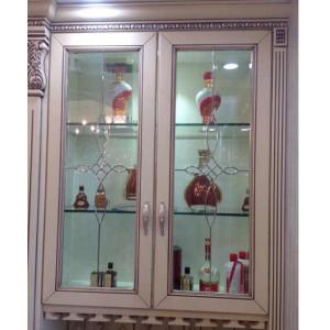 Cheap new technology of decorative glass with patina caming for cabinet door for sale