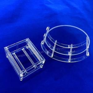 Cheap Factory Made Quartz Cleaning Boat Resistant To High Temperatures And Corrosion for sale