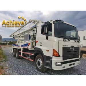 Refurbished Used ZOOMLION Concrete Pump Truck 140 cubic per hour