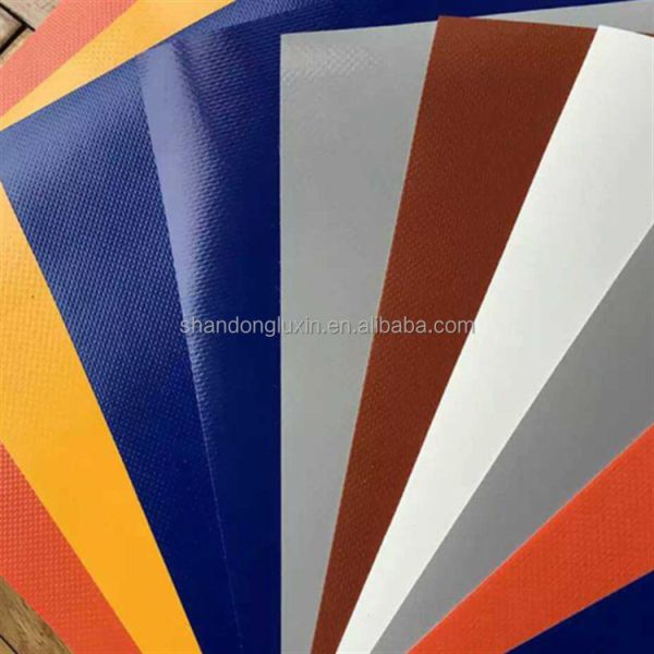 Quality Waterproof Woven Tarpaulin with PVC Fabric Material Width 2m-100m Durable and Coated wholesale