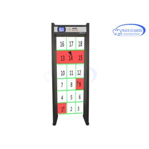 Directional Counter Door Frame Metal Detector Remote Control For Police