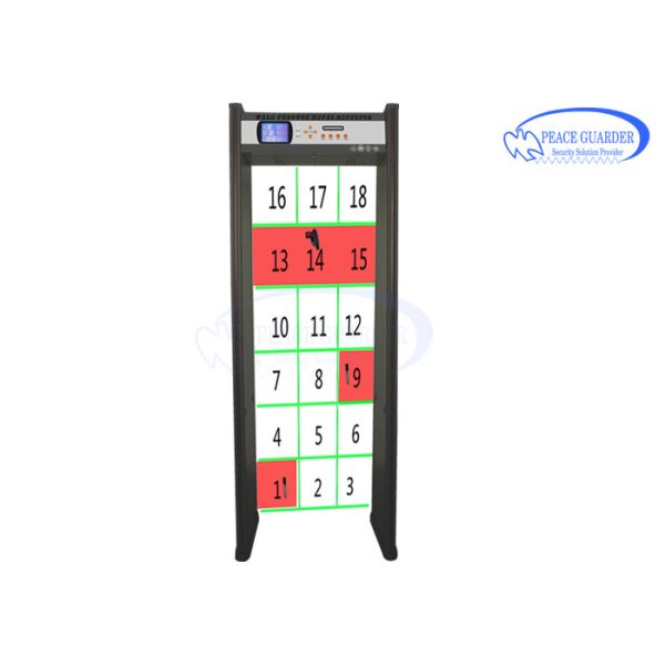 Directional Counter Door Frame Metal Detector Remote Control For Police